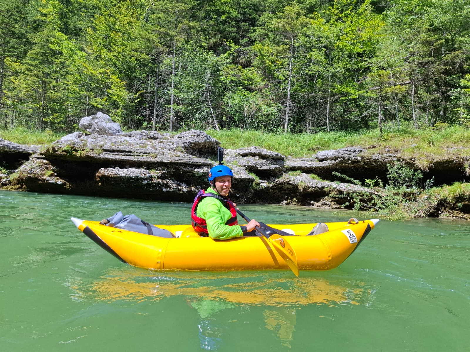 Solo ducky kayak